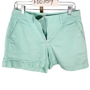 Vineyard Vines Mint Green Cotton Canvas Shorts Size 6